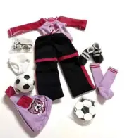 Hopscotch Hill School By AMERICAN GIRL Soccer Outfit-Retired 2006 New 8+