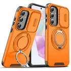 For Samsung Galaxy A36 A26 A54 A35 A25-A03s Mag Safe Ring Stand Shockproof Case