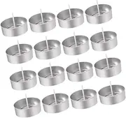 DOITOOL 1 Set Aluminum Box Candle Small Candle Jars Mini Candle Container Candle Cups Mini Metal Candle Holders Tea Lights Holders Aluminum Tea Lights Cups Empty Candle Cup Pure Cotton