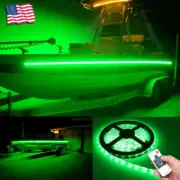 Green LED Light Night Fishing 300LED Strip UV Ultraviolet boat bass fishing 12v
