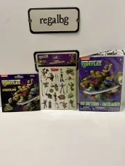 Teenage Mutant Ninja Turtles 2 pack of Stickers & 1 pack of Tatoos . (T)...
