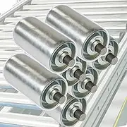 Conveyor Rollers Conveyor Rollers 1 1.3 1.5 2 2.4 Inch Diameter, Set of 7 Heavy Duty Stainless Steel Conveyor Replacement Roller, Spring Press-in Installation(7pcs D 32mm/1.3in,L 200mm/7.9in)