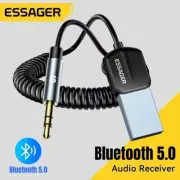 Essager USB Bluetooth Aux Adapter Dongle USB To 3.5mm Jack Audio Wireless Handsf