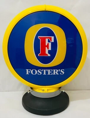 NEW Petrol Bowser Globe and Base Fosters illuminated sign