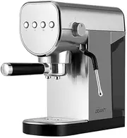 [Devanti] Coffee Machine, 20 Bar Barista Express Espresso Maker Pod Cafe Cup Latte Cappuccino Milk Frother Machines, with Powerful Pressure Pump Removable Drip Tray and Water Tank Stainless Steel