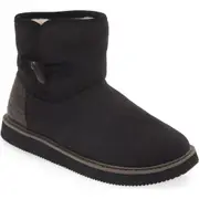 Sanuk Cozy Vibe Slipper in Black at Nordstrom, Size 7