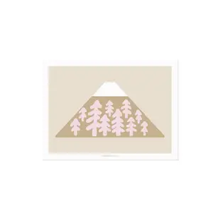 WARMGREY TAIL Postcard/ Snow Peak/ Brown eslite誠品