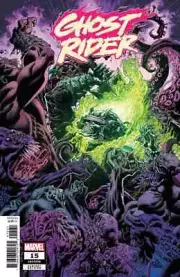 GHOST RIDER #15 (KYLE HOTZ VARIANT COVER)(2023) COMIC BOOK ~ Marvel Comics