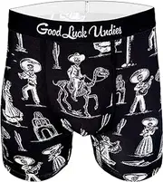 [Good Luck Sock] Good Luck Undies Men's Music Boxer Brief Underwear