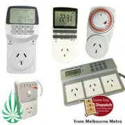 Hydroponic Grow Light Grow Fan Timer Switch Countdown Timer Minute Second Timer