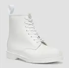 Doc Martens 1460 Mono Leather Combat Boots 8 Eye Womens Size 5 White