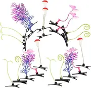 [Ipetboom] 30Pcs Simulated Plant Hair Clips Unique Decorative Hairpins with Sprout Mushroom and Hair Accessories for Parties and Celebrations