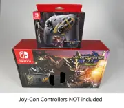 Nintendo Switch Monster Hunter Rise Deluxe Edition w/ Pro Controller Bundle NEW