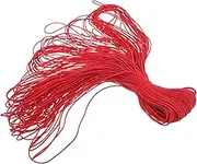 HOODANCOS 100m Round Stretch Elastic Cord for DIY Mask Making Decorations 2.5mm Rainbow Elastic Beading String