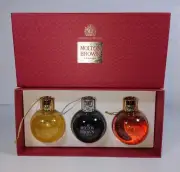 Molton Brown Festive Bauble Gift Set(3) Elderflower, Juniper &Oudh Gold. New