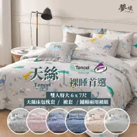 在飛比找蝦皮商城精選優惠-台灣製 天絲床包 床包+枕套 3M吸濕排汗 雙人特大 6x7