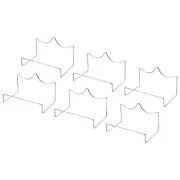 Sprouting Stands, 6 Pcs Stainless Steel Stands Wide Mouth Canning Jars Holders