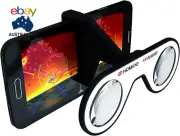 Mini Virtual Reality Glasses for Smartphone Foldable VR Headset Compliant with I