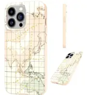 Tech21 Case for iPhone 13 Pro (6.1") 3M Drop Protection with Map Design + Glass