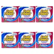 6x Cold Power Laundry Detergent Powder Advanced Clean w/ Fabric Softener 1kg