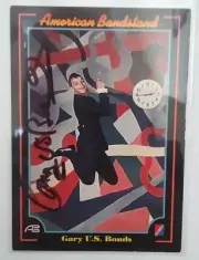 Gary US Bonds Signed American Bandstand Card