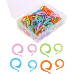 100PCS PLASTIC KNITTING CROCHET LOCKING STITCH MARKERS COUNT