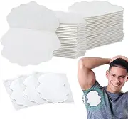 SEPGLITTER Underarm Pads for Men and Women, Pack of 40 Armpit Sweat Pads, Self-Adhesive Cotton Pads, Sweat Pads, Underarm Sweat Pads Against Sweating Sweat Stains