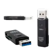 US 2 in 1 USB 3.0 High Speed Micro SD SDXC TF T-Flash Memory Card Reader adapter