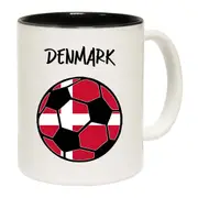 Denmark Football Country Supporter - Soccer Coffee Mug Cup - Gift Boxed