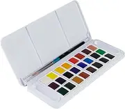 Daler Rowney Aquafine Travel Set 24 Half Pans