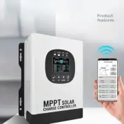 60A MPPT Solar Charge Controller Battery Intelligent Regulator LCD Display