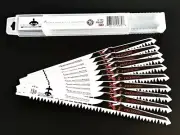 10 GOLIATH 9" THE BRUSHWACKER PRUNING RECIPROCATING SAW/SAWSALL BLADES 5TPI