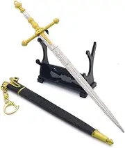 [HAMISH] Game ER Merch Lordsworn's Greatsword Keychain Weapon Keychain Toy Model Ornaments Pendant Game Accessories Props Creative Lightweight