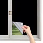 1/2/3m Portable Blackout Blind Window Thermal Insulated Curtains DIY UV Proof