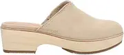 [TOMS] Womens Addison Platform Mule Clogs Casual - Beige