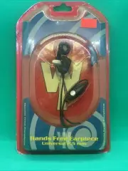 Vintage hands-free Ear Piece kit for 2.5 mm socket cell phone With Covers