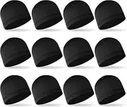 [LIZMOF] Skull Caps, Helmet liner Sweat Wicking Cycling Head Caps Running Hats for Men Women