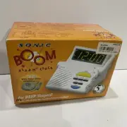 Sonic Alert Sonic Boom SB1000 Vibrating Alarm Clock. Super Shaker