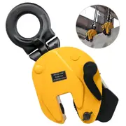 Lifting Clamp 5T, Working Load Vertical Plate Clamp 0-30mm Jaw Opening, Industrial Steel Plate Clamp Sheet Metal Lifting Clamp Plate Lifting Clamp Handling Lifting