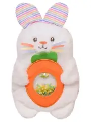 Magic Years 8" Seek and Squish Bunny Rabbit Baby Toy with Confetti