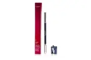 Clarins Long Lasting Eye Pencil with Brush - # 01 Carbon Black (With Sharpener) 1.05g/0.037oz