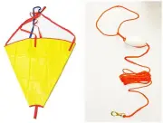 KUFA Trolling Drift Sock Sea Anchor with Line kit (SAC60"+SAR)