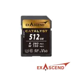 【EXASCEND】CATALYST V60 高速SD記憶卡 512GB(正成公司貨)