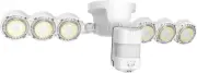 45W 6000LM Motion Sensor Outdoor Light, 5000K Dusk to Dawn Eave Mount Security L