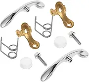 HEATSHAKING 10PCS Trumpet Valve Repair Kit Water Key Spit Valve Durable Accessories for Improved Sound Quality Compatible with Various Trumpet Brands and Models