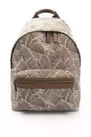 Cerruti 1881 Brown Leather Men Backpack - RRP 849.96 USD