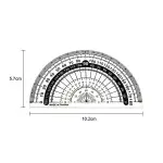 【盈全任瑜】HA401-3  量角器（180度）