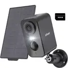 ieGeek Solar Security Camera System Home 3MP WiFi Rechargeable Battery 32G Card