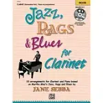 JAZZ, RAGS & BLUES FOR CLARINET: PIANO ACCOMPANIMENT