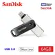 SanDisk 晟碟 64GB 全新版 iXpand Drive Go 雙用隨身碟(原廠2年保固 iPhone / iPad 適用)